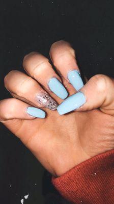 regular nail polish nails from sea nails !