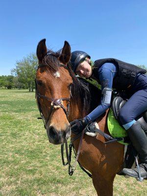 Happy  horses and happy riders!