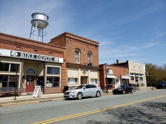 Downtown Waxhaw, NC.