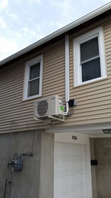 Single Panel, cooling only, Mitsubishi Ductless.