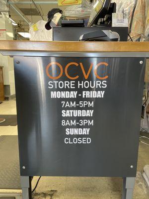 Store hours