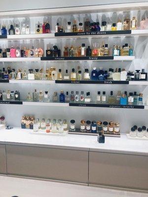 Scent Bar NYC Wall of Testers