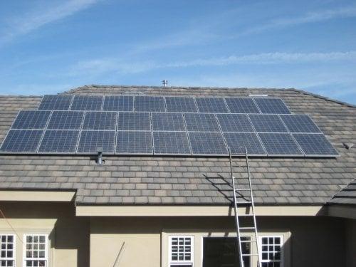 12 KW installation in Rancho Santa Fe Ca