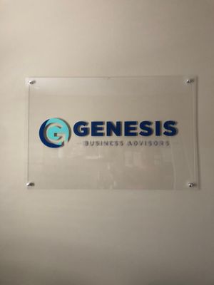 Our new company signage!  Love it!