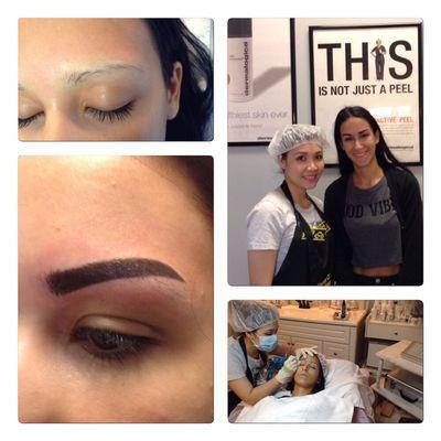 Eyebrow permanent make up