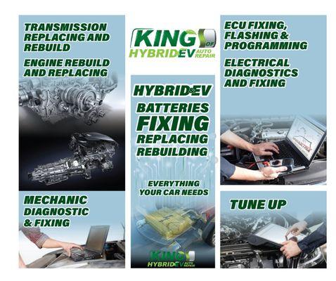 King of Hybrid & EV Auto Repair