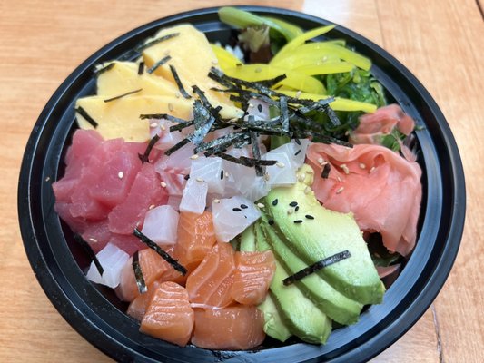 Rainbow Poke Bowl