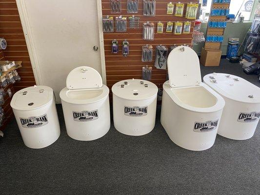 Stocking dealer for Creekbank Bait Tanks