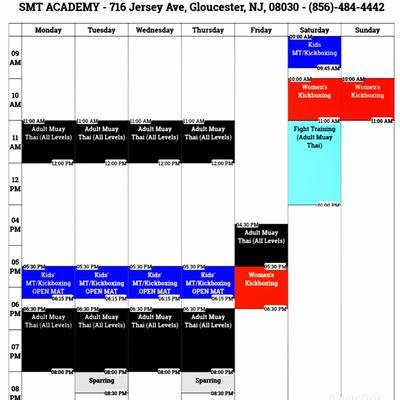 New Schedule