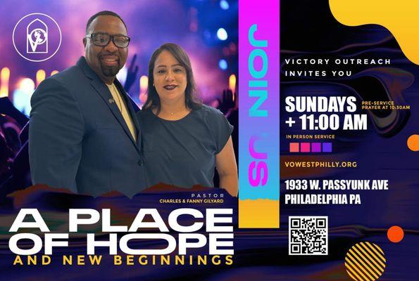 Join us Sunday Mornings