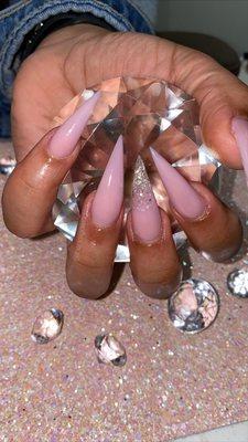 Acrylic Full Set Stiletto