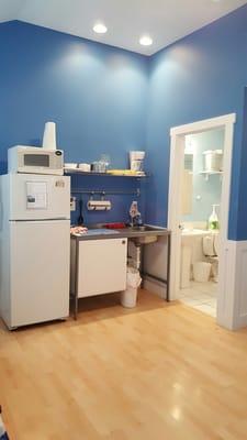 Kitchen of 2 person cottage.