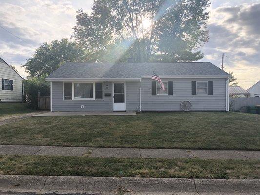 Roof/Siding replacement, 2019