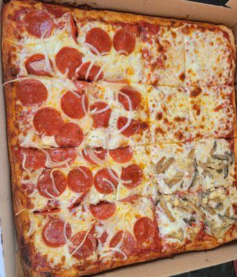 Delicious Sicilian Pizza