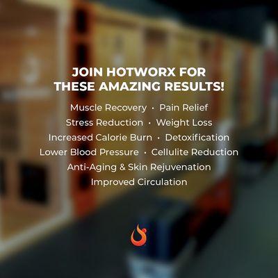 Results and Benefits of working out at HOTWORX