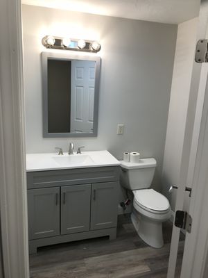 Bathroom renovation