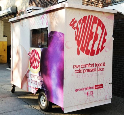 Food Cart Vinyl Wrap by KNAM Media