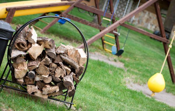 We deliver FREE firewood daily to our community firepits!!