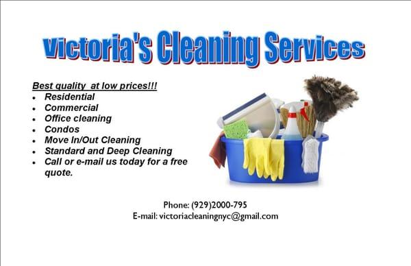 Victoria's Cleaning Services