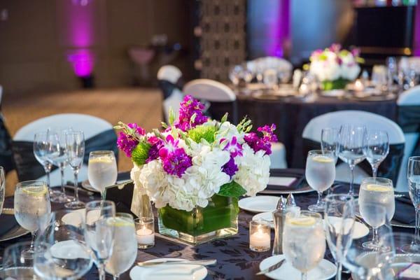 We received so many compliments on our centerpieces at our Hotel ZaZa wedding.