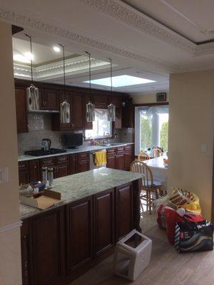 Kitchen remodeling and cabinets installation