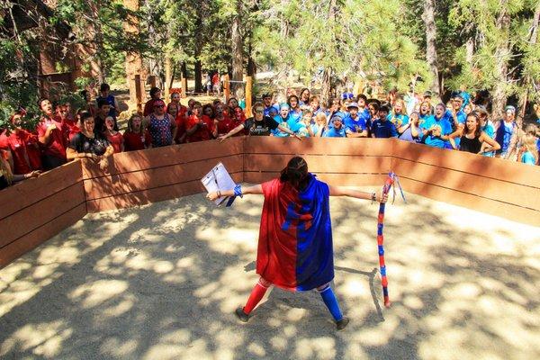 Color War Maccabiah at Jewish Summer Camp in Big Bear, CA