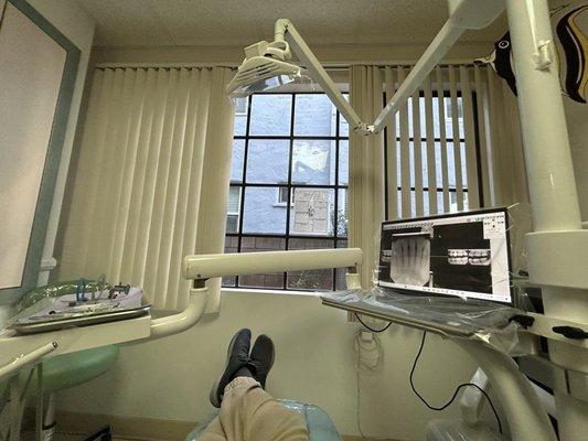 Dental exam room