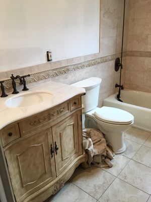 Bathroom renovation