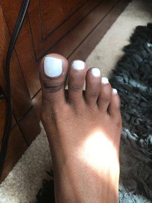 My pedicure