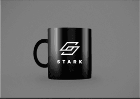 Branded mugs for STARK.