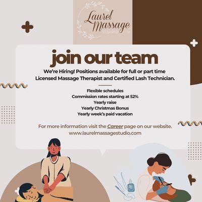 We're Hiring!