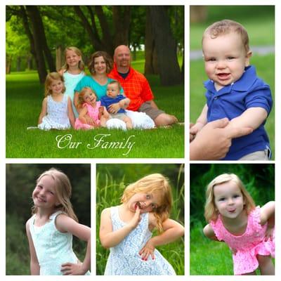 The Koch family was very satisfied with our photos and that's what it's all about.  What a beautiful family!