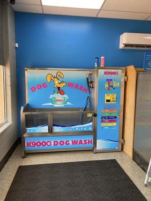 Can even wash your dog!