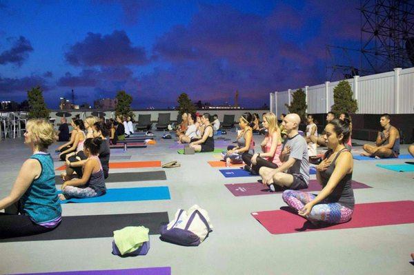 Yoga & Meditation on CityView Events Rooftop