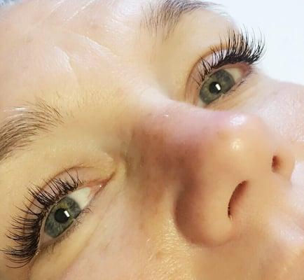 Lashes done by Jamie Leigh