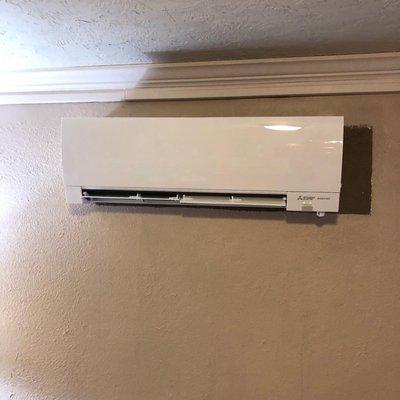 Mitsubishi ductless mini split Evaporator