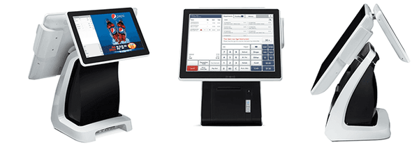 The SmartPOS 100 is designed to scale, accommodating back-office, accounting, loyalty and self-service kiosk integration.