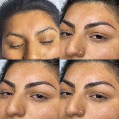 Microblading and shading