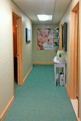 Interior view of the Willows Spa location in the northwoods Lakeland are in Woodruff WI.