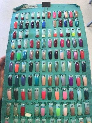 Gel collection