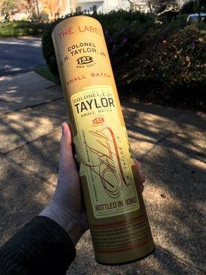 Colonel EH Taylor bourbon