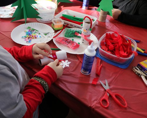 Children's crafting events at the Bayside Historical Society Castle