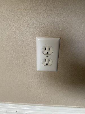 Replacing outlets for a great customer