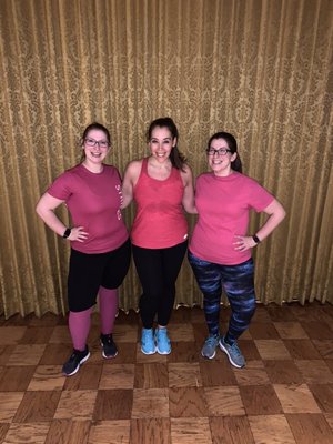 These sisters know always dance their hearts out at Zumba!!!