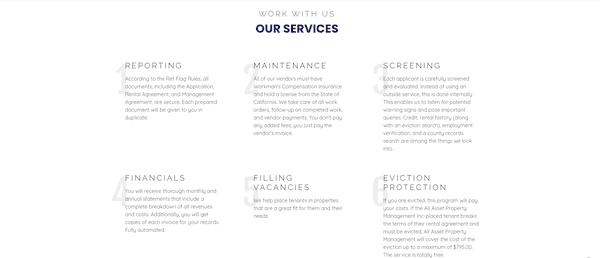 Our Services: