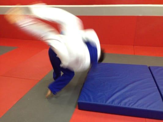 Monday Judo class....