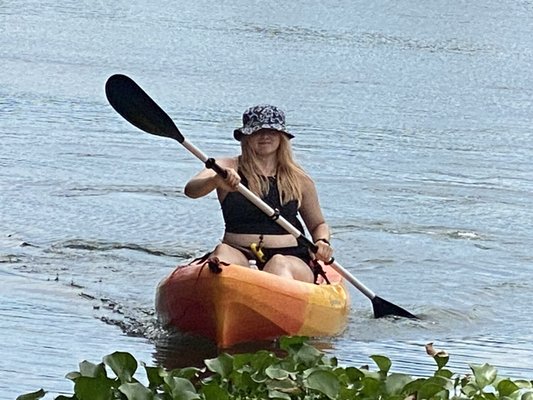 Emily's kayaking!!!