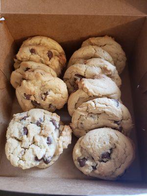 Boxed chocolate chips