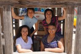 Counter Clockwise starting top left - Yvette Montalvo, Laura Gonzalez-de Leon, Sandra Tanguma, Vianey Camorlinga