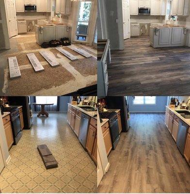 Upgrade and Change your room with some Luxury Vinyl Plank Flooring